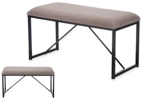 Banc plus maro deschis cu constructie neagra SHEEPISH