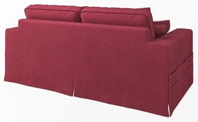 Canapea roșie 196 cm Nora – Ropez