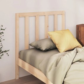 vidaXL Tăblie de pat, 96x4x100 cm, lemn masiv de pin