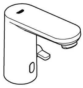 GROHE 36366002 - Baterie electronică pentru lavoar GET E, crom lucios