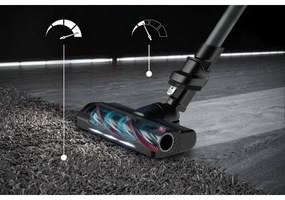 Aspirator vertical Rowenta X-FORCE FLEX ANIMAL AQUA AUTO 4in1 250W/230V negru/albastru