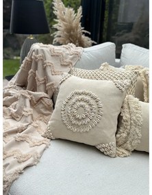 Față de pernă din bumbac 43x43 cm Seashells – Mioli Decor