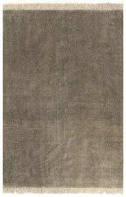 Covor Kilim, gri taupe, 200 x 290 cm, bumbac Gri taupe, 200 x 290 cm