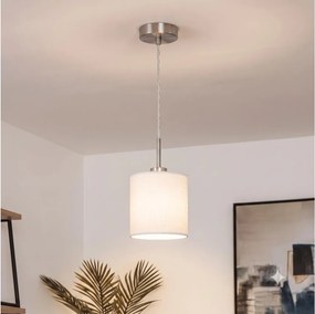 Brilagi - Lustră LED pe cablu NUBILA 1xE27/60W/230V Ø 14 cm albă