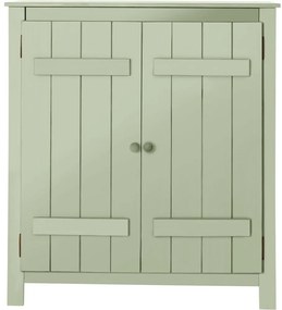 Dulap verde deschis din lemn de pin 100x110 cm Bertram – Støraa