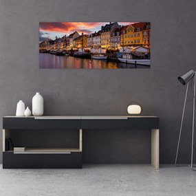 Tablou - Nyhavn, Copenhaga (120x50 cm)