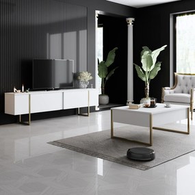 Masă de cafea Luxury (alb). 1062893