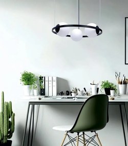 Lustra suspendata cu 3 surse de lumina ORBIT