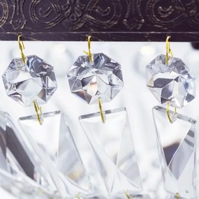 Lustră de cristal pe lanț Orion HL 6-1497/3 ARILA 3xE27/60W/230V maro/patină