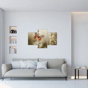 Tablou cu fluture (90x60 cm)