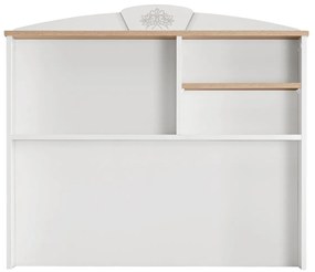 Biblioteca suspendata pentru birou mic colectia Frezya, 106x25x92cm