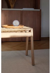 Bancă în culoare naturală Klupa – Gazzda