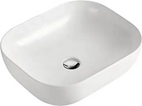 Lavoar pe blat Fluminia Alaska New alb 50 cm