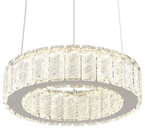 Lustra LED cu telecomanda design modern Mucky crom