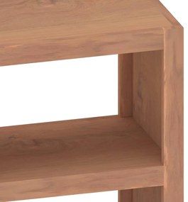 Masa laterala, 45x30x60 cm, lemn masiv de tec