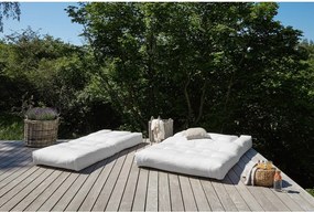 Scaun extensibil adecvat pentru exterior Karup Design Design OUT™ Hippo White, alb