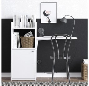 Masă PC Aliex 10 (alb + negru). 1089149