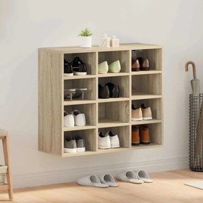 vidaXL Dulap pentru pantofi Stejar sonoma 103x30x51 cm Lemn compozit