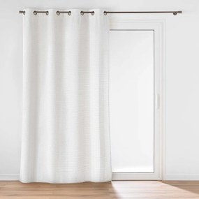 Draperie albă din catifea 140x260 cm Swing – douceur d'intérieur
