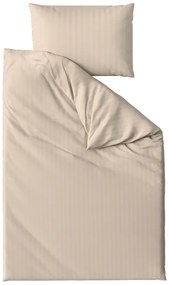 Lenjerie de pat din microfibra JASMINE PURE cappuccino - dunga 2 cm Dimensiune lenjerie de pat: 70 x 90 cm | 140 x 200 cm