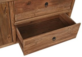 Comoda TV, natur, din lemn reciclat, Haven