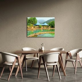 Shanghai hotel park (70x50 cm)