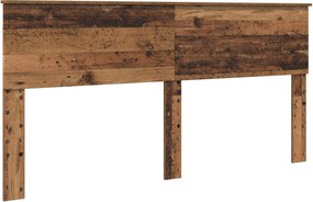 vidaXL Tăblie cap Lemn Vechi 180 cm Lemn compozit