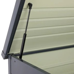 Deuba Cutie de depozitare metalica 120x62x63 cm - antracit
