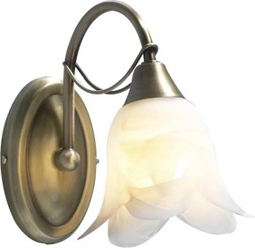 Där Lighting DOU0775 - Aplică de perete DOUBLET 1xE14/40W/230V alamă