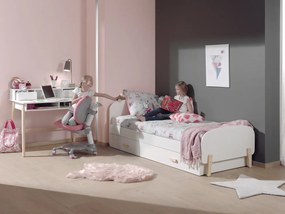 Set KIDDY format dintr-un Pat copii (90x200) cu sertar și birou.