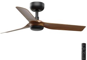 Ventilator de tavan FARO 33823 MINI PUNT S maro/negru d. 90 cm + telecomandă