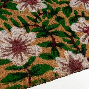 Covoraș de intrare din fibre de nucă de cocos 40x60 cm Leafy – Casa Selección