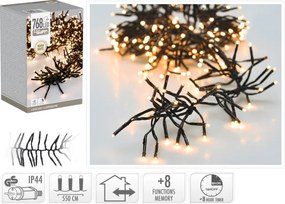 Ghirlandă LED de exterior pentru Crăciun 768xLED/230V/8 funcții 8,5 m IP44 alb cald