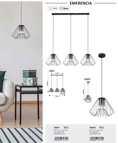 Lustra/Pendul stil industrial Emerencia