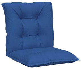 Perne scaun de gradina, 2 buc., albastru regal, 100 x 50 x 7 cm 2, Albastru regal, 100 x 50 x 7 cm