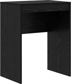 vidaXL Birou Stejar Negru 60 x 40 x 76 cm
