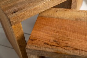 Set de 3 masute Makassar Mango natur