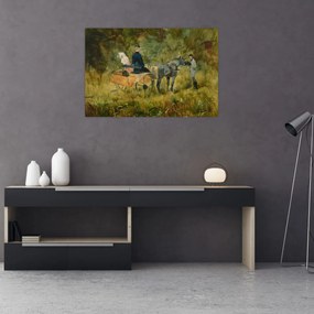 Tablou - Henri de Toulouse-Lautrec, The Trap, reproducere (90x60 cm)