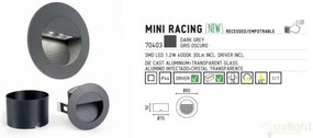 Corp exterior incastrabil LED IP44 Mini Racing 70403