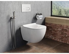 Ravak X01455 - Buton de evacuare CHROME 24,7x16,5 cm, alb