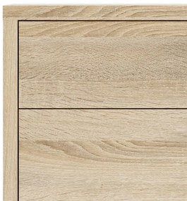 Dulap Modulo 89 x 40 x 113 cm, sertare și uși, stejar sonoma