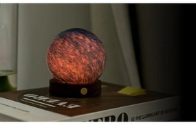 Decorațiune luminoasă în culoare naturală închisă cu USB ø 8 cm Galaxy Breeze – Gingko