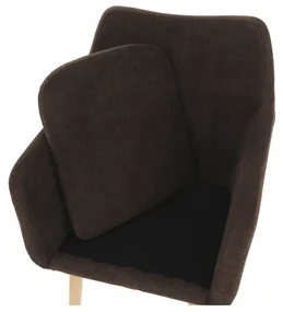 Zondo Scaun de sufragerie Danar (maro închis). 744857