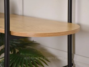 Raft Linde (stejar + negru). 1111370