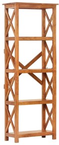 vidaXL Bibliotecă, 60x30x160 cm lemn masiv acaciacu finisaj tip miere