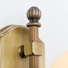 Aplica de perete stil clasic Nostalgie up alama antique/champagne