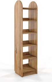 Corp lemn masiv Bibliotecă Hans Stejar - Etajeră L 40/60/80cm - 40 cm