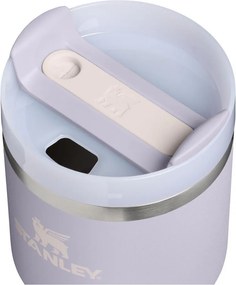 Termos mov lavandă cu pai din oțel inoxidabil 600 ml Quencher H2.O FlowState™ Tumbler Purple Dust – Stanley