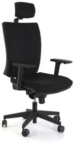 Scaun de birou Evita, negru