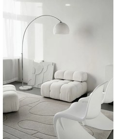 Covor gri deschis din lână 133x190 cm Morphic – Agnella